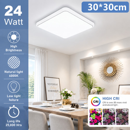 Led modern square ceiling - modern,