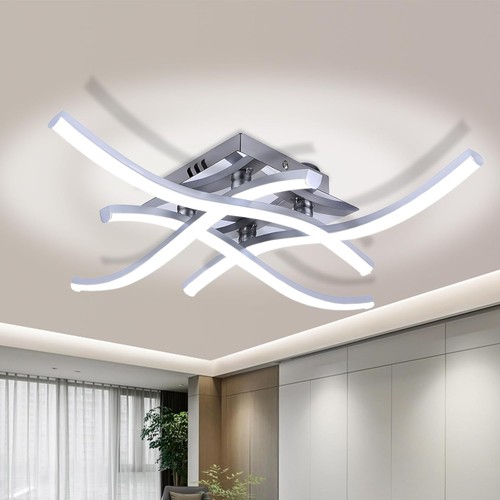 Modern led ceiling light - ceiling, 4