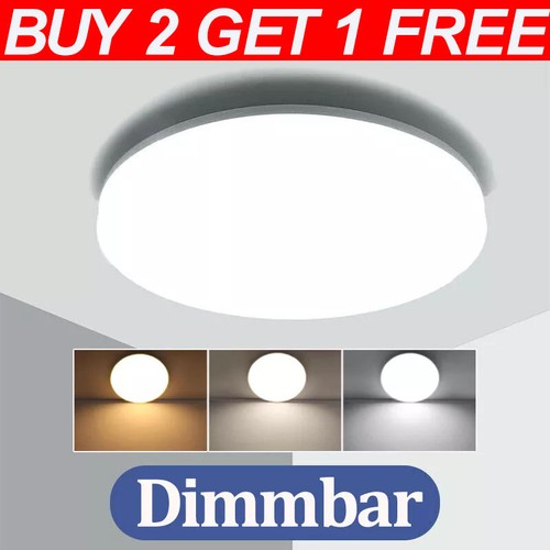 Round led ceiling lamp flush - led,