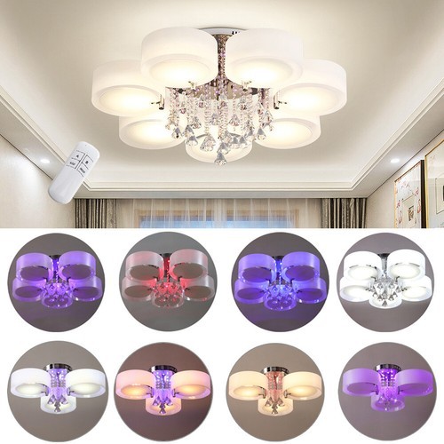 Led crystal ceiling light - ceiling,