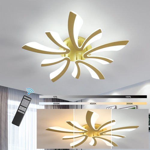 Gold led ceiling light - gold,