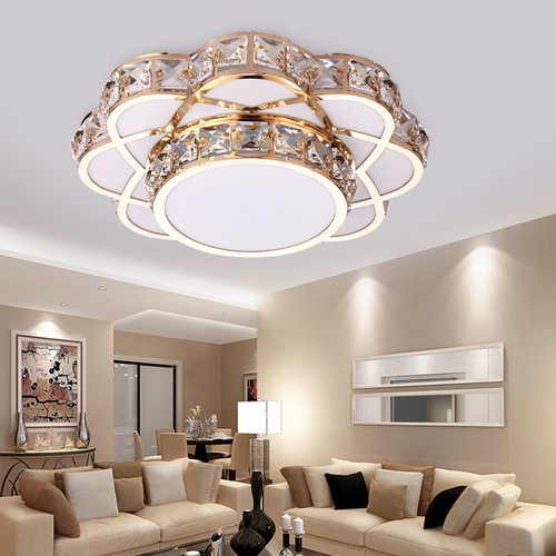 Modern led crystal ceiling - modern,