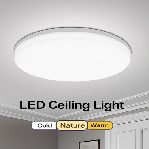 Led ceiling light round panel - led,