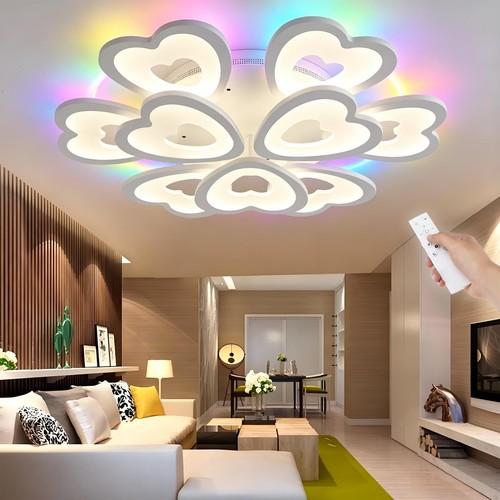 Modern led ceiling light rgb - led,